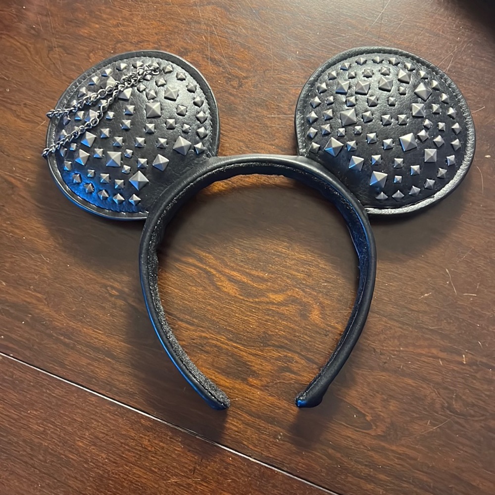 Disney studded leather ears